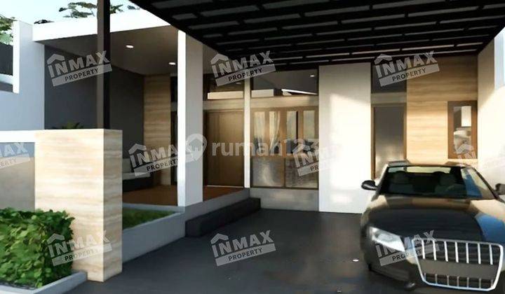 Jual Rumah Mewah Baru Murah 2lt Araya Furnished Dekat Binus  2