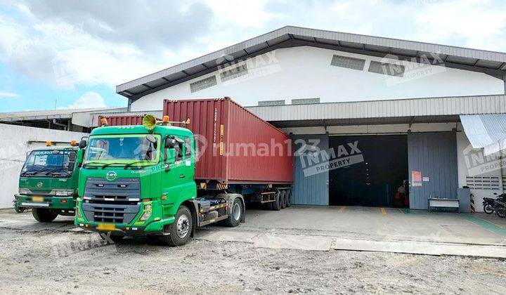 Disewakan Gudang Luas Jln Tenaga akees Truk,Trailer Siap usaha 2