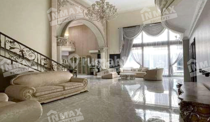 Dijual Rumah Mewah 2lt Dharmahusada Galaxy Mall Merr Full Furnished Luxury Dekat Superindo Nego Keras 2