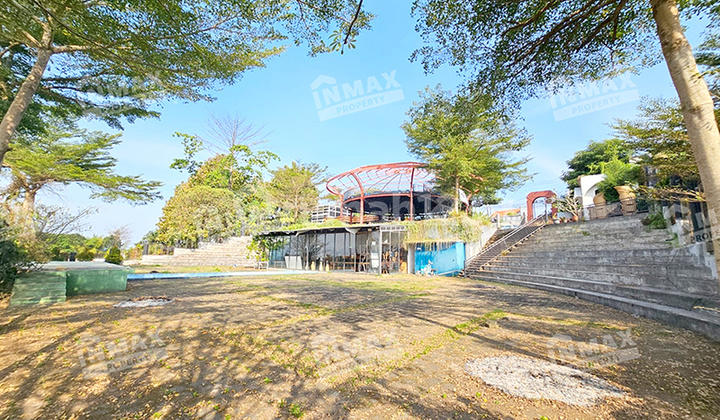 Disewakan Murah Tanah 2400 + Bangunan Tempat Usaha Nol Jalan Raya Tlogomas Lowokwaru Malang View Gunung Kota Parkir Super Luas Cocok Usaha Resto Cafe Tempat Wisata Showroom Guest House