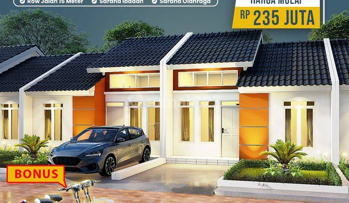 Dengan Dp 1jt Langsung Akad Sudah Bisa Miliki Rumah Dengan Banyak Fasilitas  1