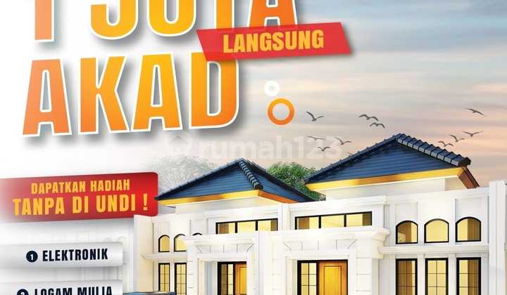 Rumah Sangat Mewah Dan Murah Dp 0 Dapat Sepeda Listrik 1