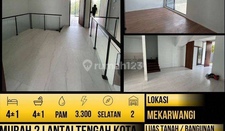 Rumah Murah  Mekar Wangi Memiliki 2 Bangunan 1