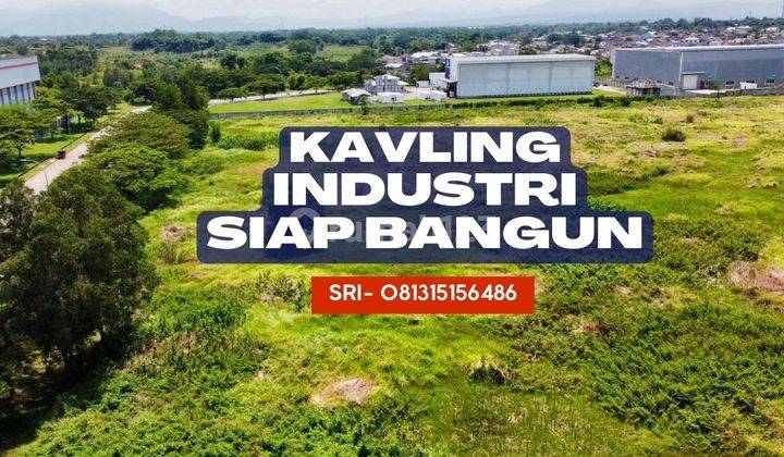 Tanah Industri Murah Lippo Cikarang Di Jl Soka 1