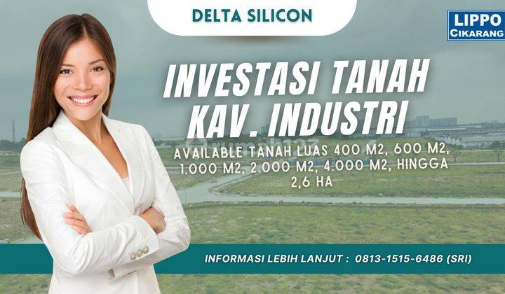 Di Jual Cepat Tanah Industri Siap Bangun Di Kawasan Lippo  1