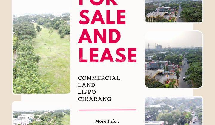 Dijual Cepat Tanah Commercial Di Tengah Kota Lippo Cikarang 1