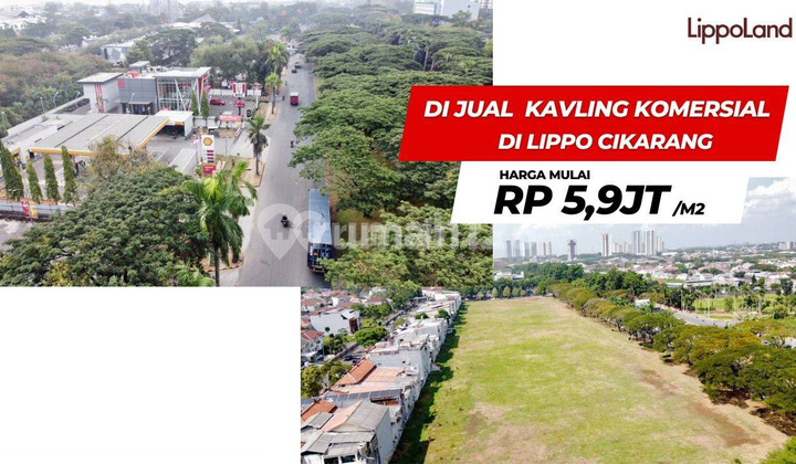 COMMERCIAL LAND ON MAIN ROAD LIPPO CIKARANG