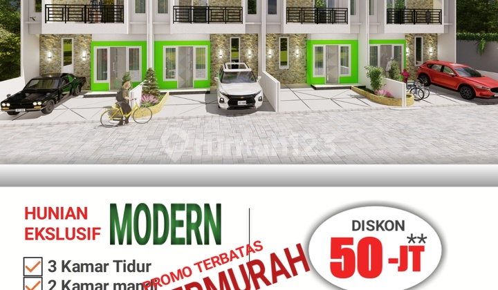 Rumah Populer Minumalis Moderen, Ciputat Sinta Serpong Residence 1
