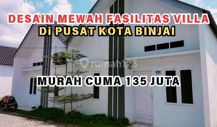 Rumah Komplek Murah Cantik Di Binjai Dengan Fasilitas Komplek Yang Elite 1