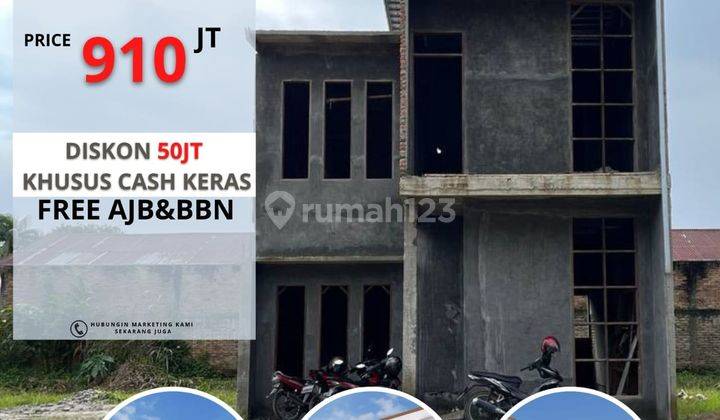 Perumahan di jalan Bunga terompet padang bulan medan 4