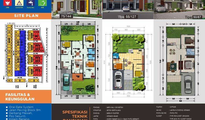 Perumahan Elite Harga Murah di Jalan medan krio sunggal. 5