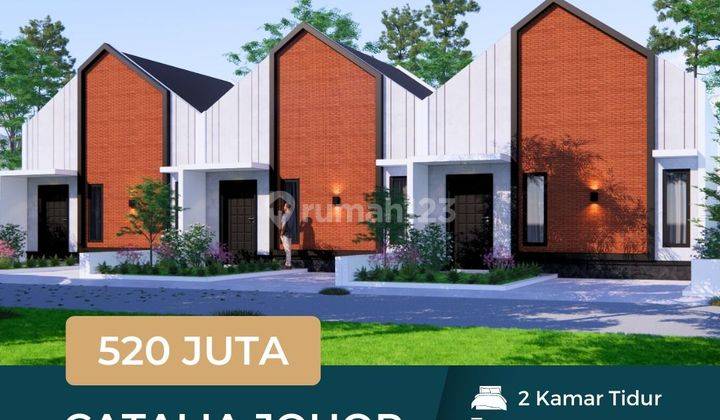 Rumah di Medan Johor tanah nya luas banget harga murah banget. 1