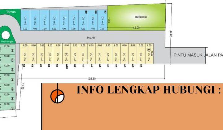 Tanah kavlingan dalam komplek di Jalan Jamin Ginting dekat Padang bulan medan. 1