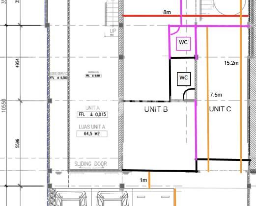 Bangunan Usaha 2 Lantai Pasar Rebo Jakarta Timur 2