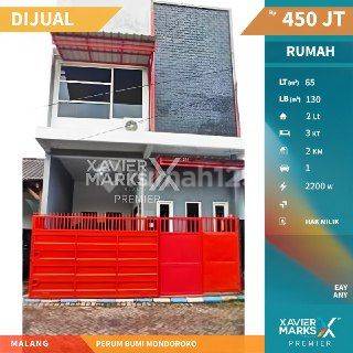 B205 Dijual Rumah Murah Selangkah Dari Tol Karanglo di Perum Bumi Mondoroko 1