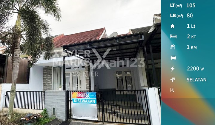 C084 Disewakan Murah Dan Fully Furnished Rumah di Permata Jingga, Malang 8