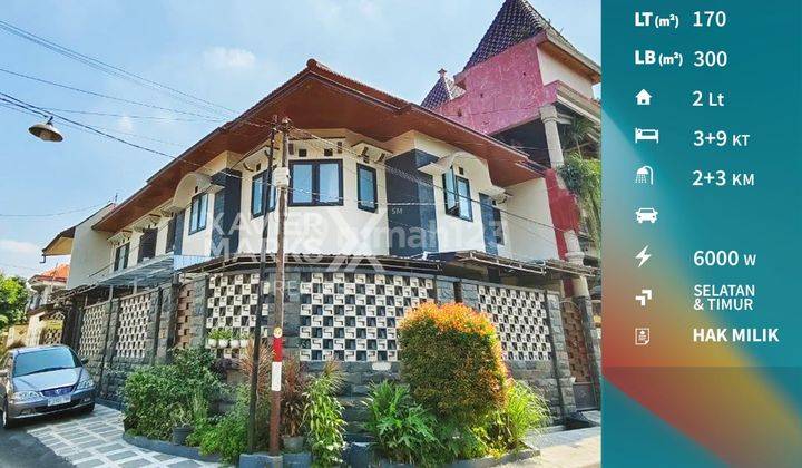 S049 Dijual Rumah Induk Dan Kost 2 Lantai Lokasi Dekat Kampus  1