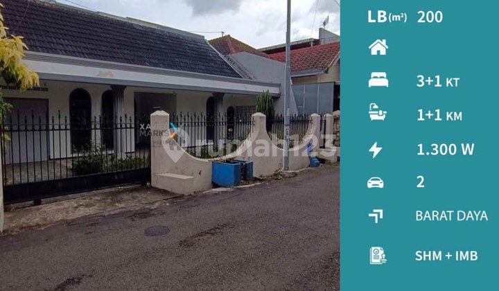 H37 Rumah Atrategis Area Kampus Selangkah Daei Sukarno Hatta Cocok untuk Kost