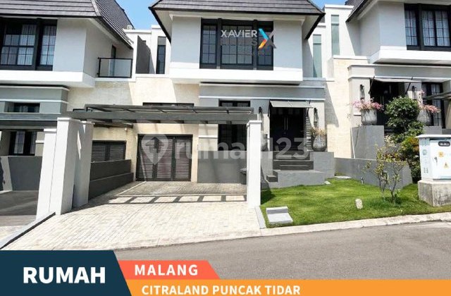 h072 Sewa Rumah 2 Lantai ! Desain American Modern Baru Siap Huni  2