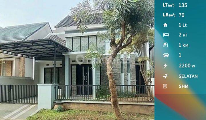 T068 Rumah Siap Huni 1 Lantai di Villa Puncak Tidar 1