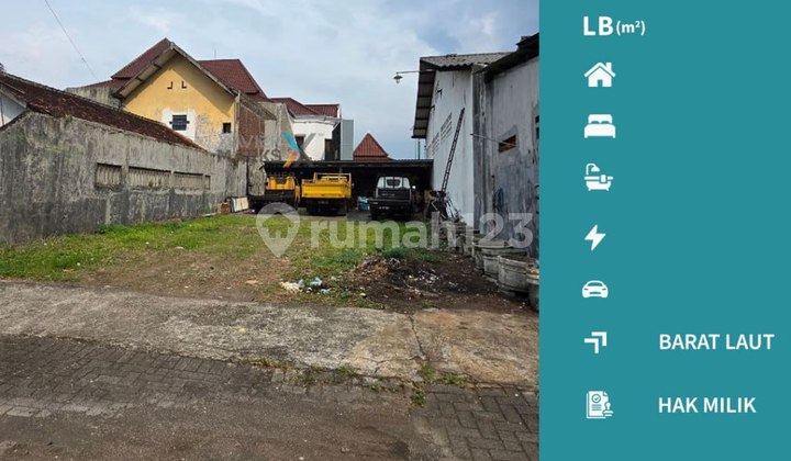 h157  Land Plot Near Main Road Axis of Malang City