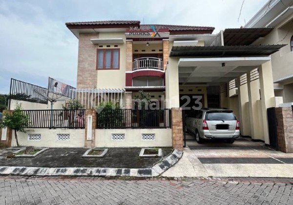 h088 Rumah Mewah Semi Furnished di Favorit Cluster Garaha Kencana Malang 2