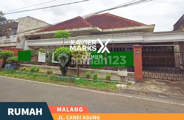 h079 Rumah Luas Full Perabot Kawasan Jl.Borobudur Malang 