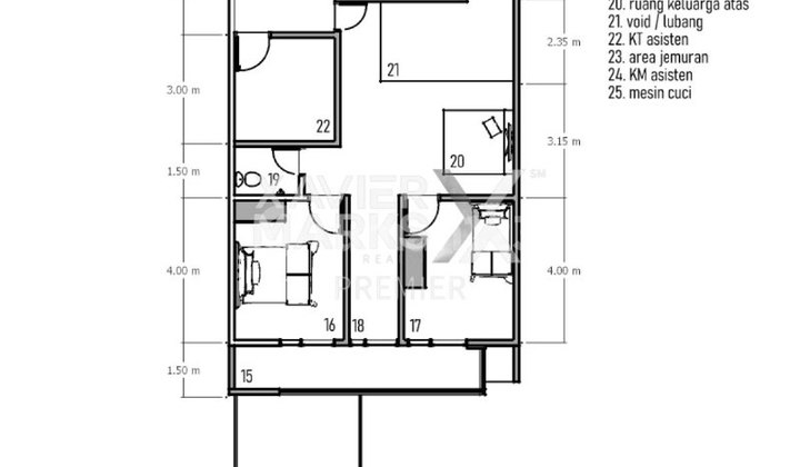 I53 New House with Minimalist Contemporary Design in Cluster Hill, The Araya Malang 2