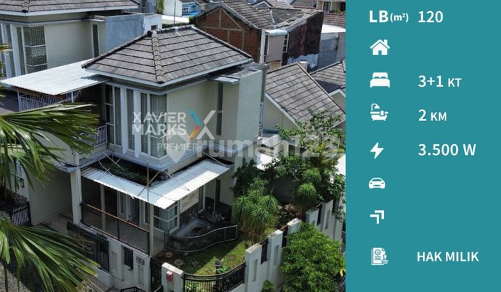 H21 Rumah Cantik Posisi Hook Dekat Sukarno Hatta Malang dan Area Kampus