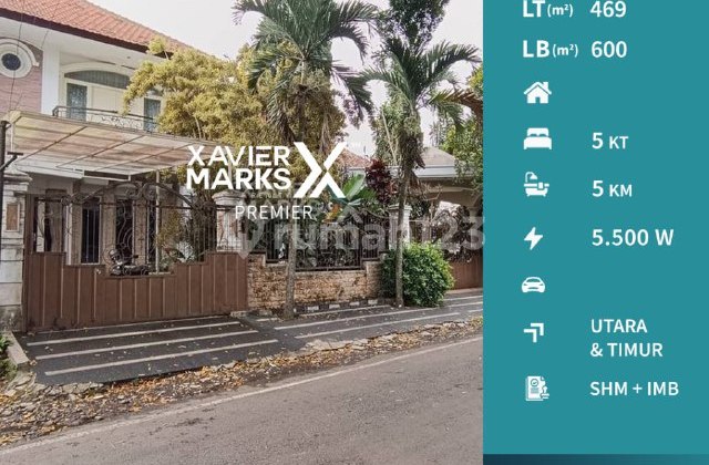 i045 Rumah Hook Kondisi Terawat di Pusat Kota Malang 