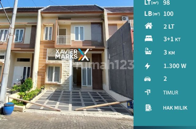 j062 Jual Cepat ! Rumah 2 Lantai Harga Terjangkau 