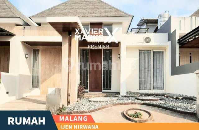 h129 Disewakan Rumah Strategis Dekat Jalan Besar Ijen Malang 