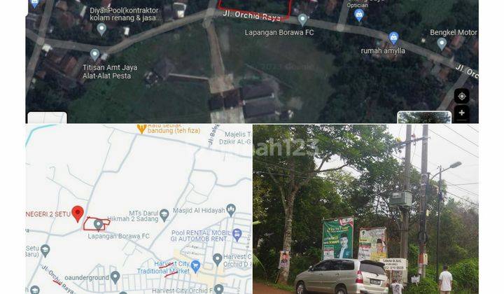 Dijual cepat  Tanah depan sma 2 setu bekasi 1