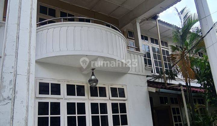Rumah  di Buncit Raya Lt 1976m2, Halaman Luas di Buncit 7