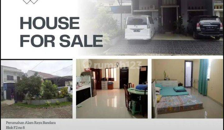 Dijual Cepat Rumah Alam Raya Bandara Tangerang 1