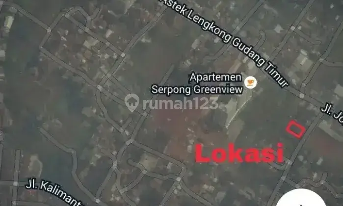 Dijual Cepat Tanah di Jl Astek Bsd Tangerang 2