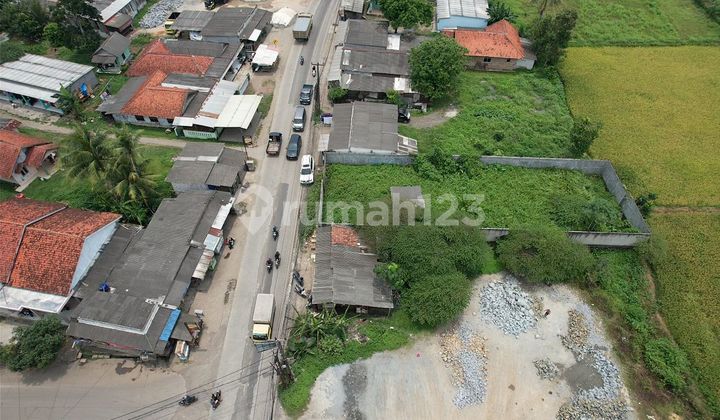 Dijual Tanah Pinggir Jalan Utama Ciangir Legok Tangerang, Cob A
