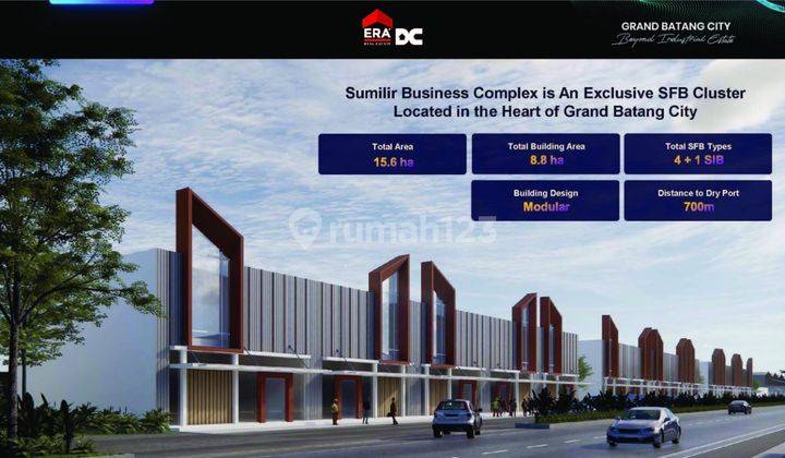 Gudang strategis dekat Pantura disewakan di KITB Kawasan Industri Terpadu Batang, Factory Building Grand Batang City Gringsing Batang Jateng