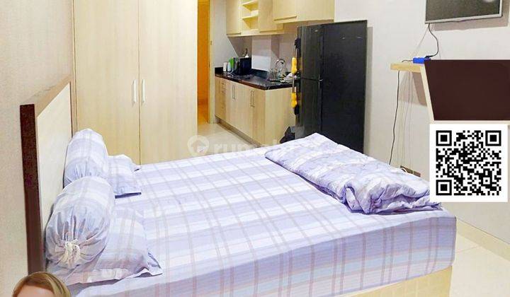 Apartemen studio furnished tengah kota Semarang siap pakai dijual di apartemen Warhol louis kienne simpang lima ahmad yani semarang tengah