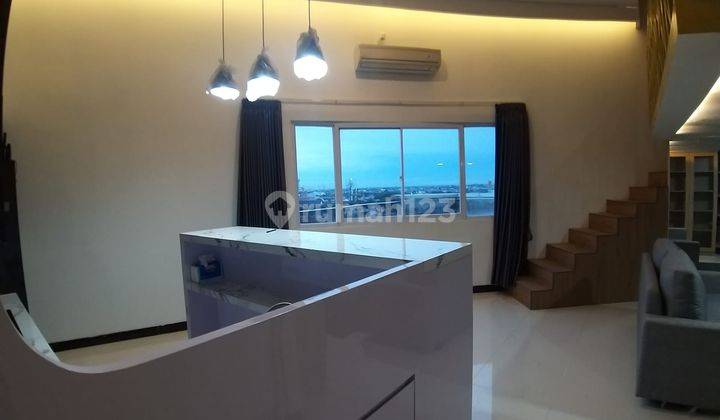 Apartemen 2 bedroom furnished tengah kota Semarang siap pakai dekat simpang lima di Apartemen Sentraland Ki Mangunsarkoro Semarang tengah 1