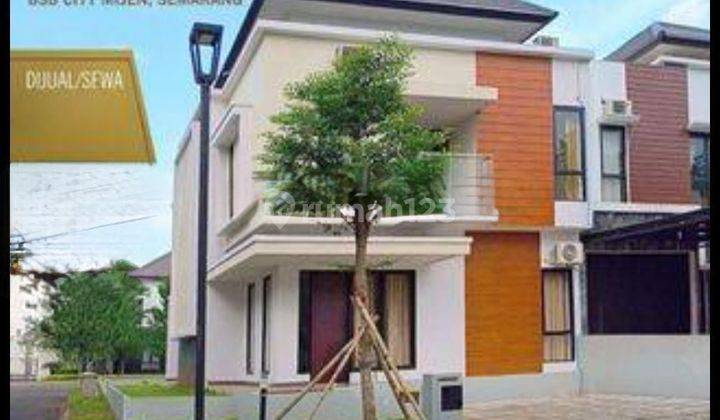 Rumah baru minimalis bagus tengah kota Semarang siap huni dekat KIC dekat tol dijual di Kedaton Terrace BSB city ngaliyan Semarang barat 1