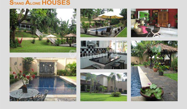 Furnished Secure Quite , Swimmingpool House At Kemang H Abu 11b 2