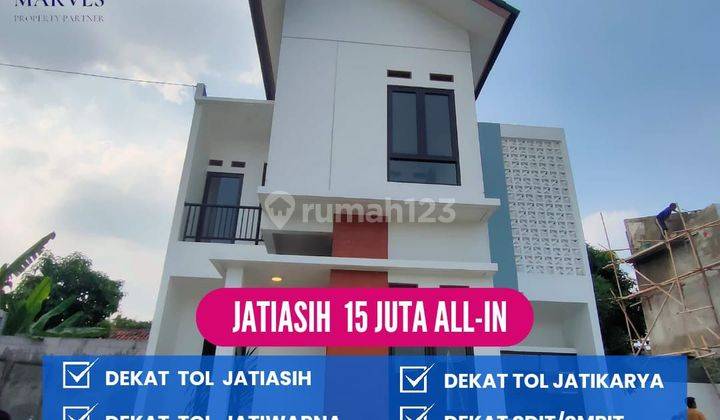 Rumah Murah 2 Lantai Jatisari Jatiasih Bekasi Dalam Perumahan 2