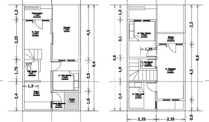 Rumah 2 Lantai Murah Kalisari Jakarta Timur 2