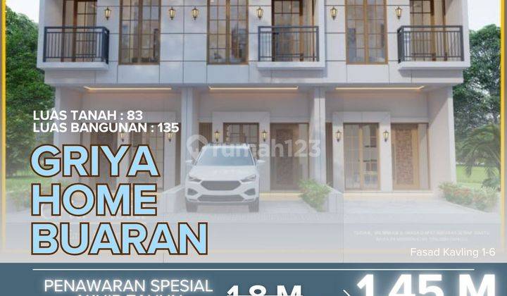 Rumah Mewah & Murah Di Buaran Klender Jakarta Timur 1