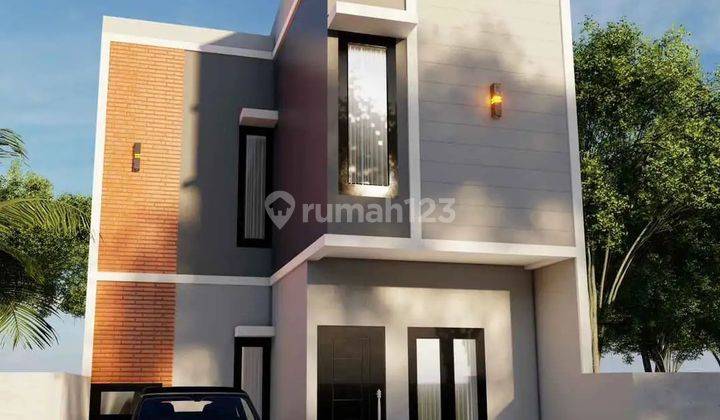 Dijual Rumah 2 Lantai Modern Lubang Buaya Cipayung Jakarta Timur 2