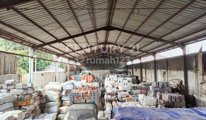 Dijual Gudang Hitung Tanah Bonus Ruko 3 Lantai Jl Raya Kalimalang 2