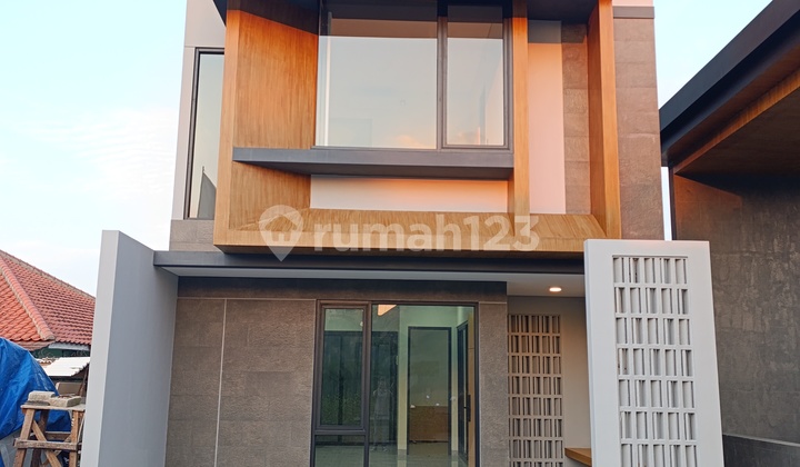 Dijual Rumah 2 Lantai Modern Tropis 900meter Jalan Raya Ciputat 2