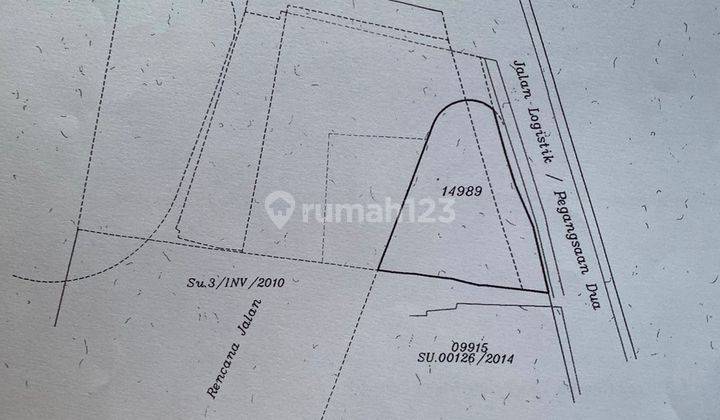 Dijual Tanah Kavling Lokasi Strategis di Jalan Logistik Pegangsaan Dua Jakarta Utara 1