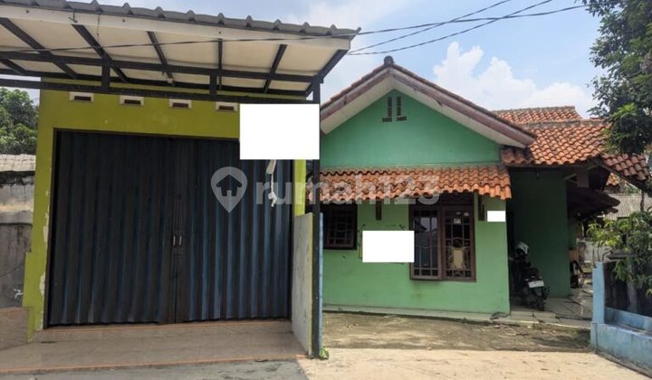 Jual Rumah & Kolam Ikan di Cipayung Akses Masuk Perum Lembah Griya Indah